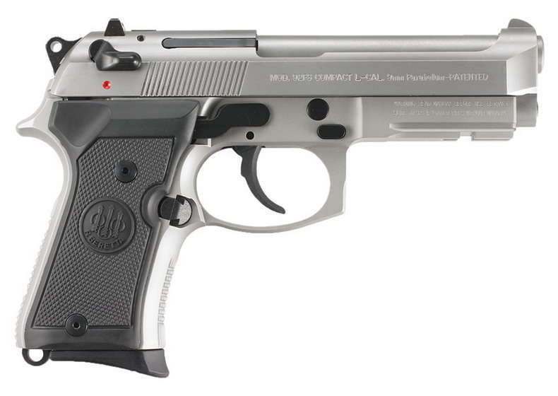 BERETTA 92FS (M9A1) COMPACT INOX PISTOLE