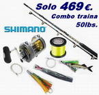 SHIMANO COMBO TRAINA 50LBS. �.469,00