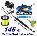 SHIMANO KIT TRAINA 12LBS. �.145,00