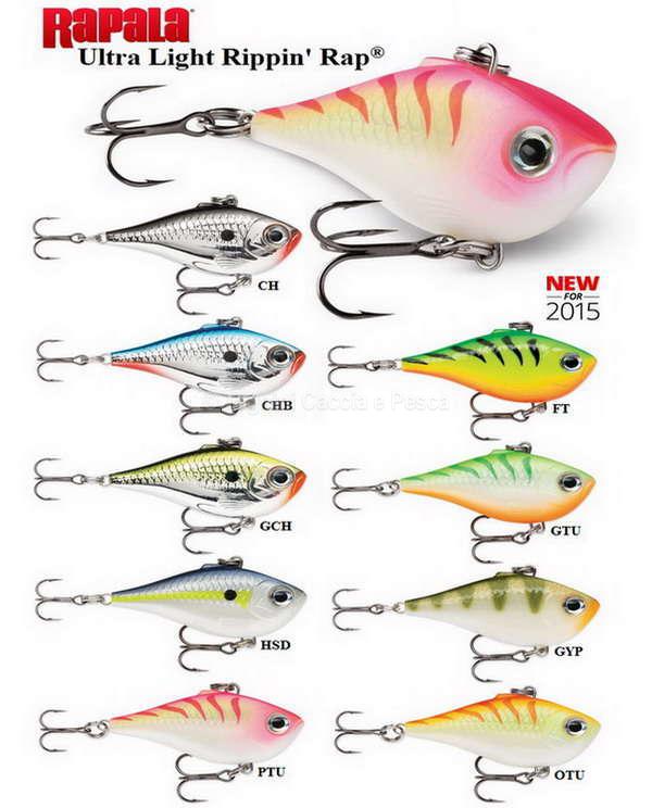 rapala ultra light rippin rap  baits hard lures - Tognini fishing