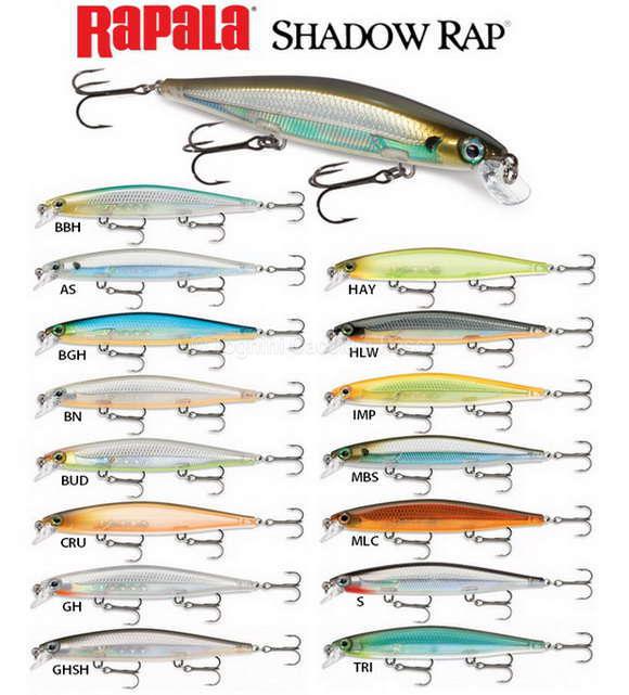 RAPALA SHADOW RAP 11 GHSH  baits hard lures - Tognini fishing