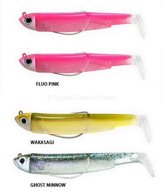 FIIISH BLACK MINNOW 90 DOUBLE COMBO SHORE 5G.