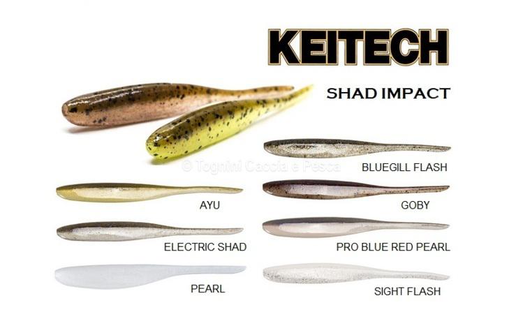 KEITECH SHAD IMPACT 4''