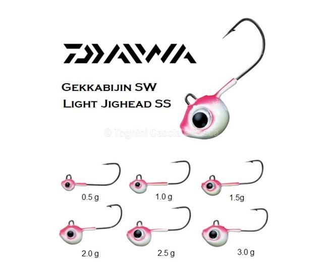 DAIWA GEKKABIJIN SW LIGHT JIGHEAD SS