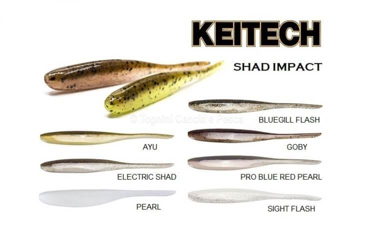 KEITECH SHAD IMPACT 3''