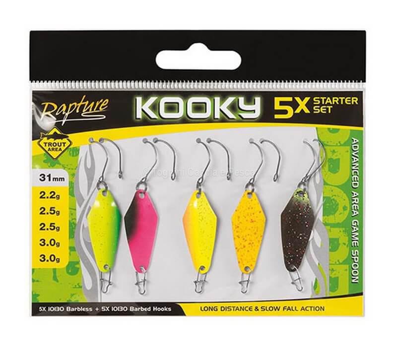 RAPTURE AREA SPOON KOOKY SET 5 COLORI