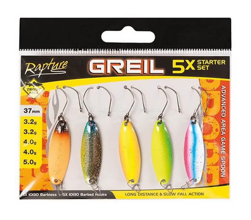 RAPTURE AREA SPOON GREIL SET 5 COLORI