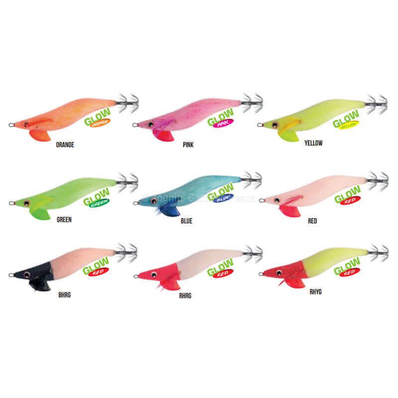 JATSUI RUSH EGI RUBBER GLOW 2.5