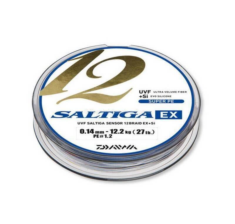 DAIWA SALTIGA 12 BRAID EX+SI 600M.