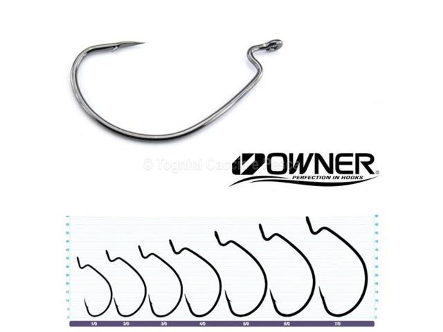 owner wide gap plus 5139  accessories soft bait hooks - Tognini