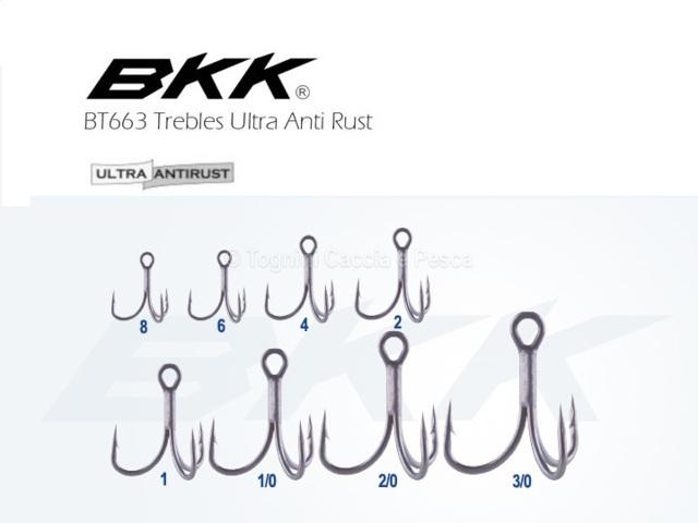 Offerta bkk fangs bt663-ua  accessories treebles - Tognini fishing