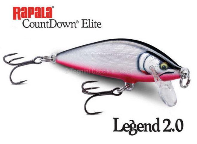 RAPALA COUNTDOWN ELITE 75 GDRB  baits hard lures - Tognini fishing