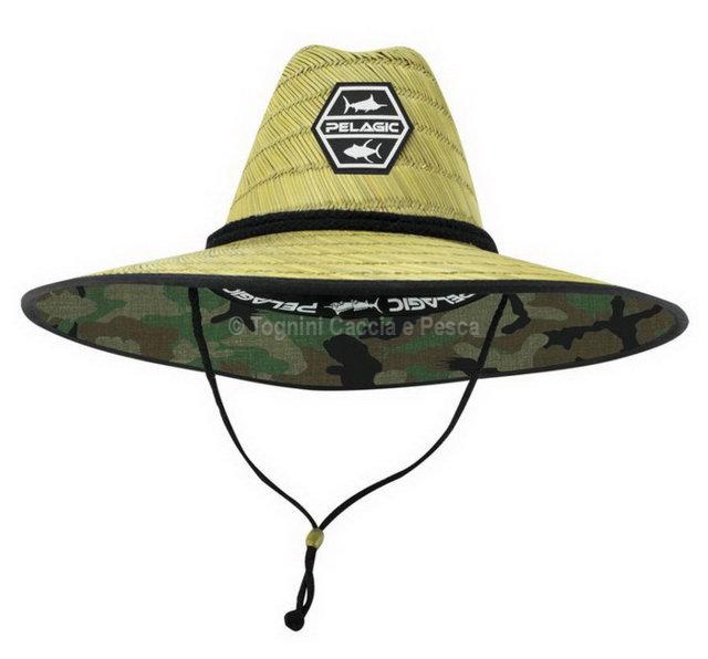 pelagic baja straw hat fish camo green