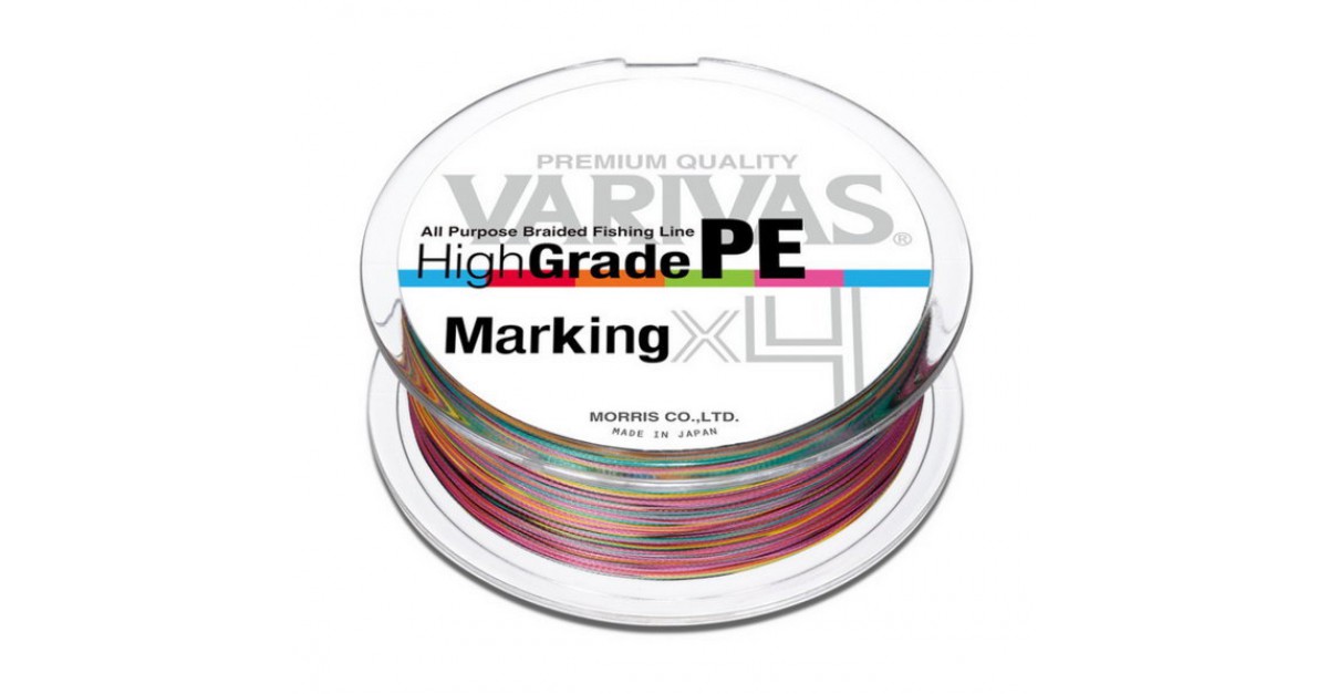 varivas high grade pe marking x4 | monofilaments and braided lines ...
