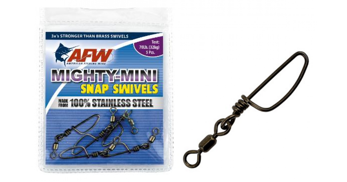 afw mighty mini swivels snap accessories swivels and snaps Tognini