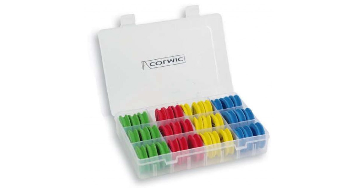 colmic eva spool box 36 pezzi | accessories boxes