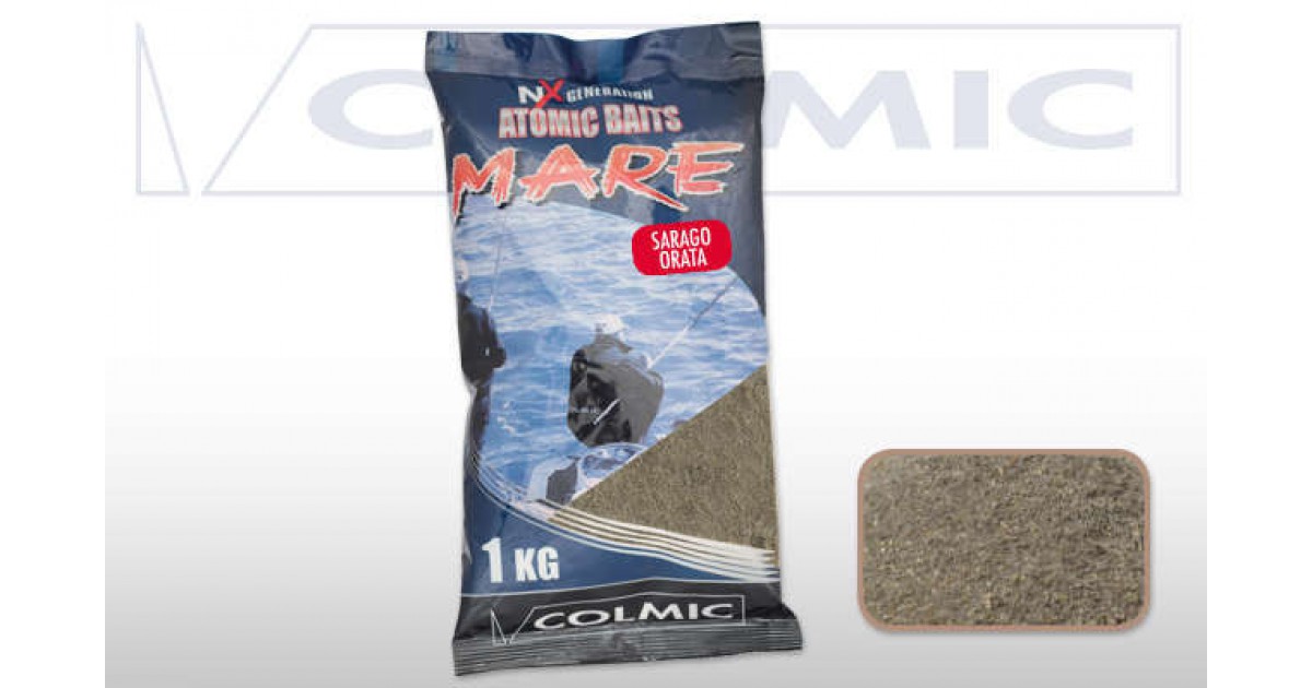 Colmic Next Generation Atomic Baits Queen Carpa 1kg - IHR SPEZIALIST FÜR FEEDER, KARPFEN UND