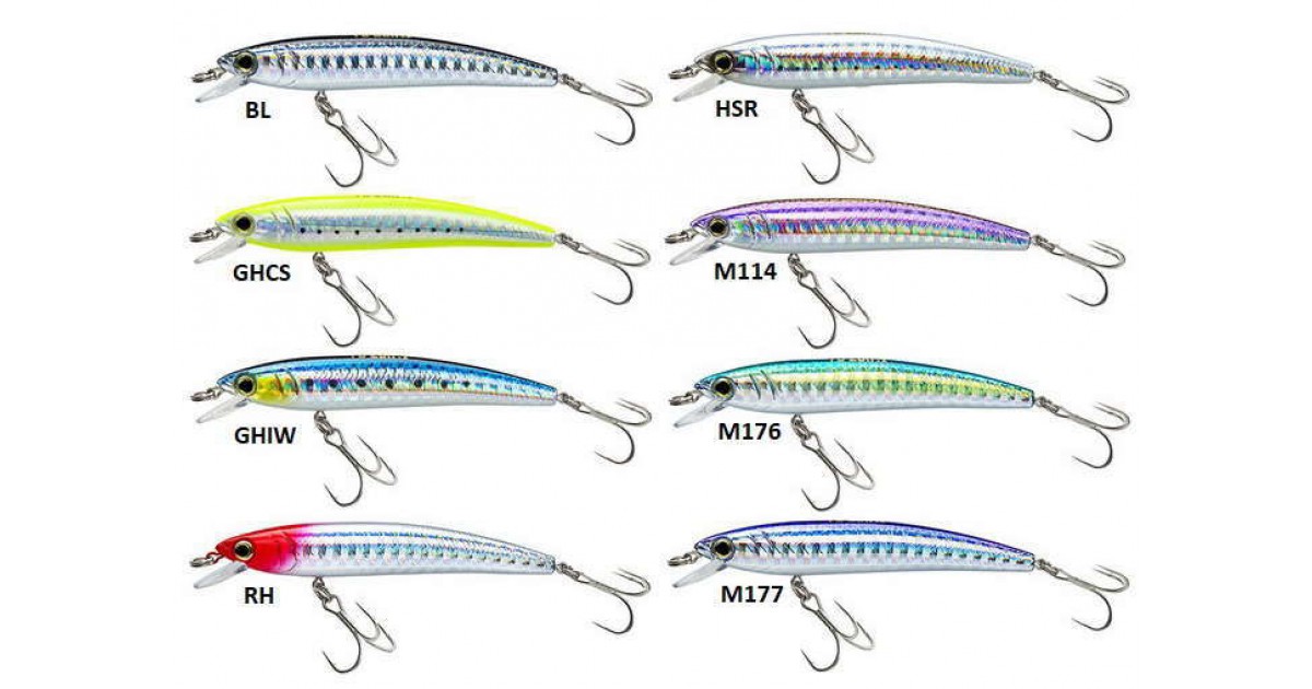 yozuri pin's minnow 70s esche artificiali Tognini pesca