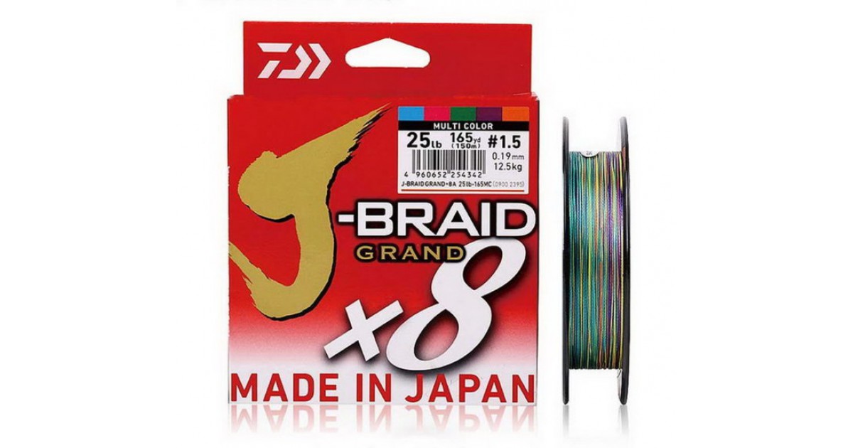 Offerta daiwa j-braid grand x8 multicolor 300m.  monofilaments and braided  lines braided - Tognini fishing
