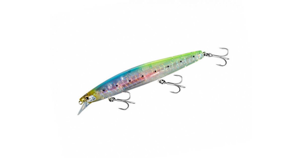 Esca Galleggiante Shimano Exsence Silent Assassin FB 129F - 129mm, 24g, Colore 001, Con Sonaglio