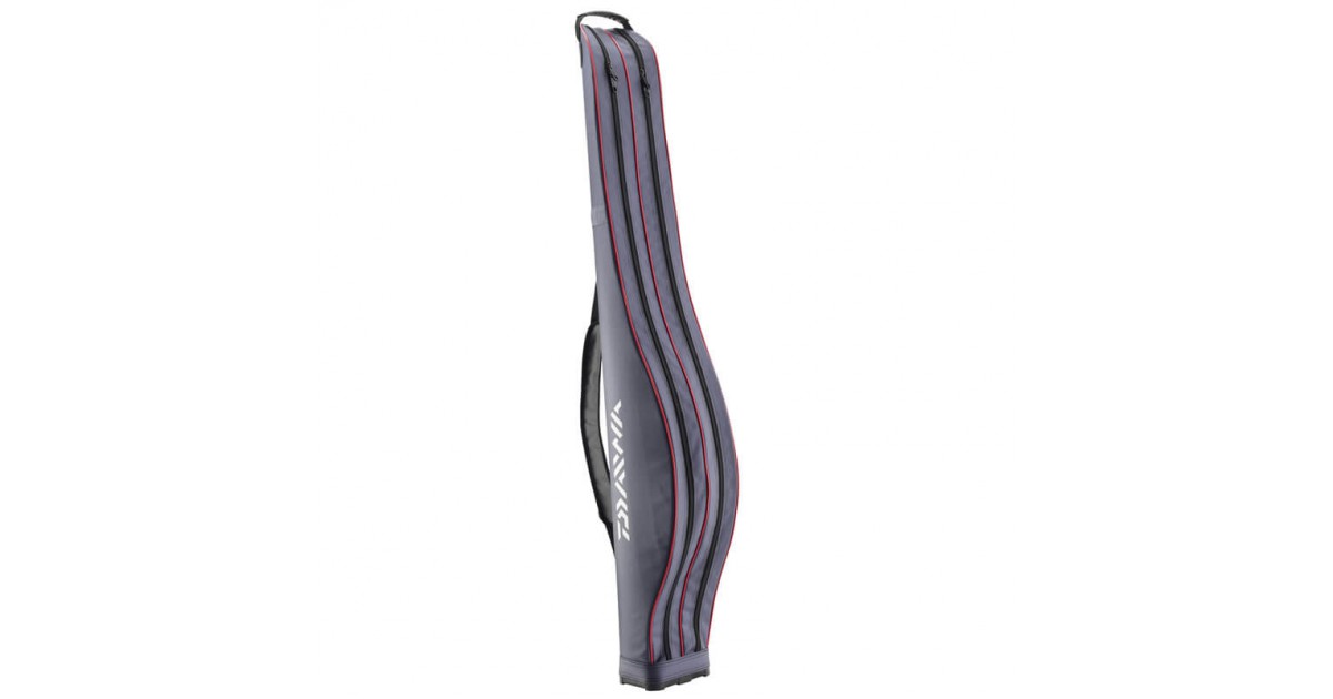 Fodera Per Canne Da Pesca Daiwa Prorex - Porta 2 Canne Montate, Lunghezze 128cm/145cm/157cm