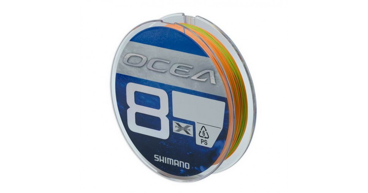 shimano line ocea braid 8 400m. - monofilaments and braided lines