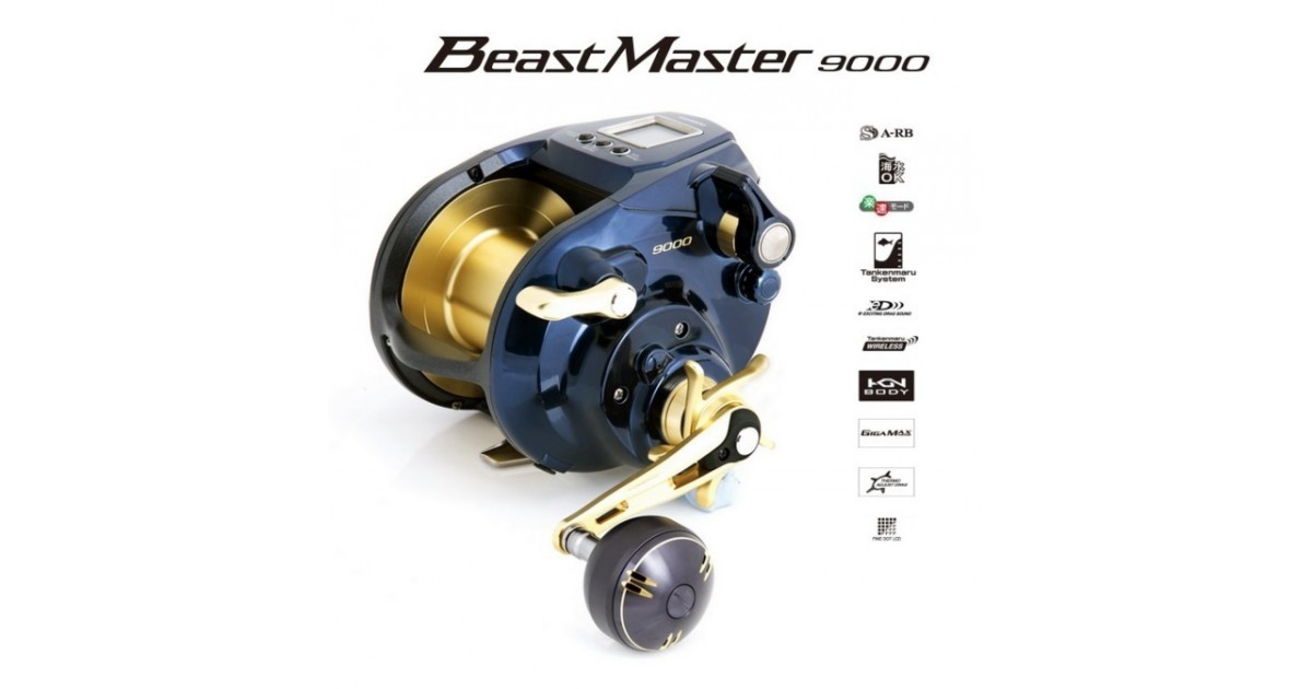 shimano beastmaster 9000a  reels eletrical - Tognini fishing