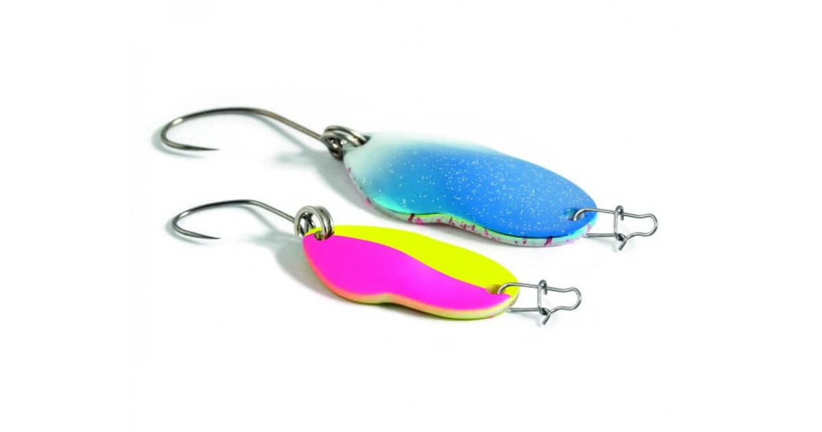 SPOON TROUT AREA 2,5 GR CUCCHIAINI ONDULANTI SPINNING TROTA LAGO