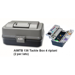 AIM TB136 TACKLE BOX 