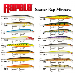 RAPALA SCATTER RAP MINNOW 