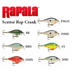 RAPALA SCATTER RAP CRANK 