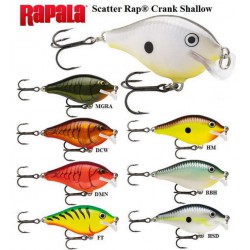 RAPALA SCATTER RAP CRANK SHALLOW 