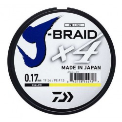 DAIWA J-BRAID X4 YELLOW 270M 