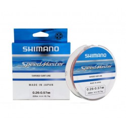 SHIMANO SPEEDMASTER TAPERED SURF LEADER CLEAR 