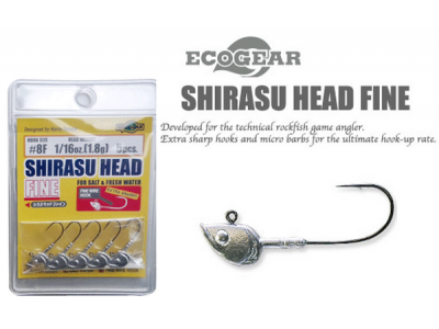 ECOGEAR SHIRASU HEAD FINE