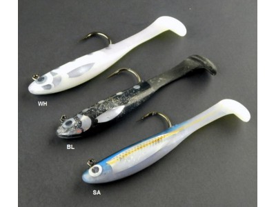 Berkley Sick Swimmer 9cm 2 PZ gomma Esca Pesce in Gomma Colori 