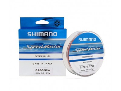 SHIMANO SPEEDMASTER TAPERED SURF LEADER CLEAR