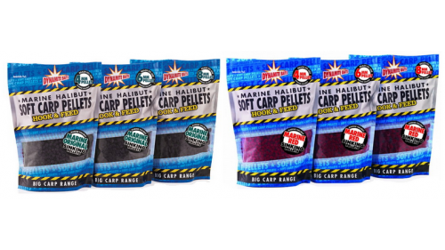 DYNAMITE BAITS MARINE HALIBUT SOFT CARP PELLETS