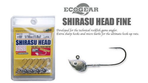 ECOGEAR SHIRASU HEAD FINE