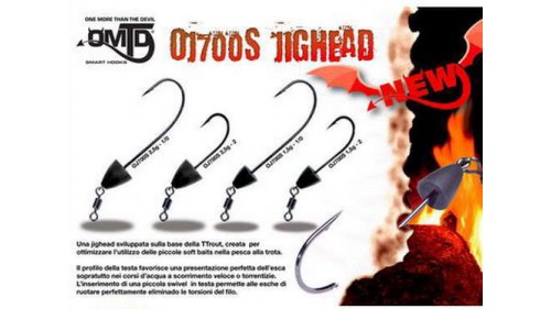 OMTD T TROUT JIGHEAD SWIVEL