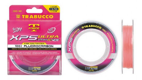 TRABUCCO T-FORCE XPS ULTRA STRONG FC 403 PINK SALTWATER