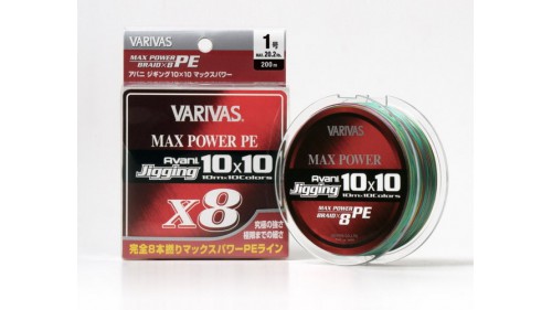 VARIVAS AVANI JIGGING 10x10 MAX POWER X8