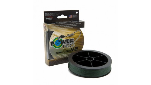 POWER PRO SUPER 8 SLICK V2 MOSS GREEN 135M.