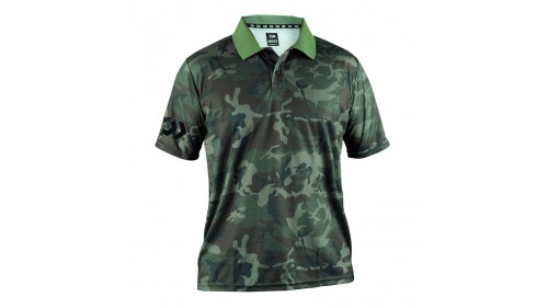 DAIWA POLO SHIRT 51019 GREEN CAMO