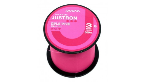 DAIWA JUSTRON DPLS PINK 500M.