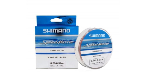 SHIMANO SPEEDMASTER TAPERED SURF LEADER CLEAR