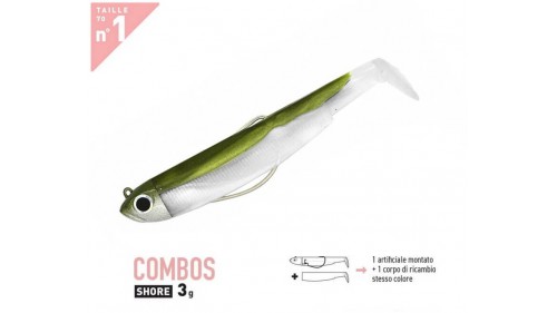 FIIISH BLACK MINNOW 70 COMBO SHORE 3G.