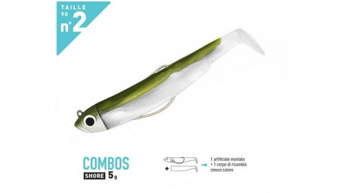 FIIISH BLACK MINNOW 90 COMBO SHORE 5G.