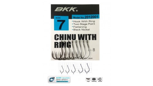 BKK CHINU WITH RING BLACK NICKEL