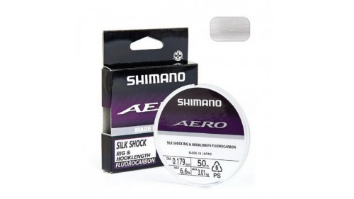 SHIMANO AERO SILK SHOCK FLUOROCARBON 50M.